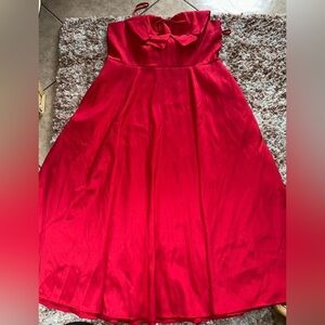 A New Day Vibrant Red Dress